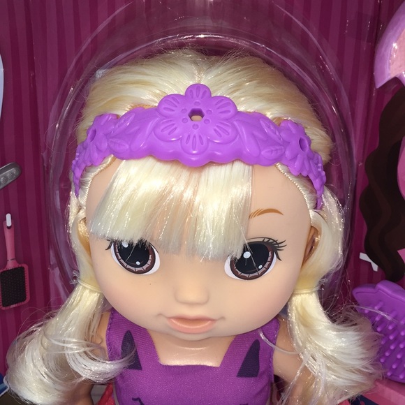 Baby Alive Step N Style Baby Doll Blonde with Growing Hair Interactive … - Picture 5 of 16